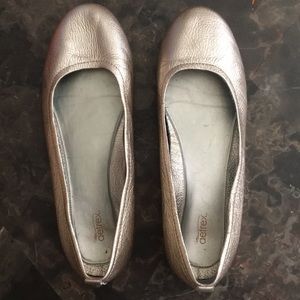 Aetrex Erica - Ballet Flat Gold Size 9